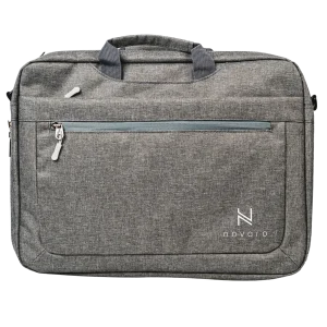 novaro laptop bag grey